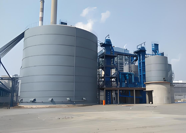 长垣1万吨钢板仓